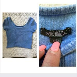 Wild fable crop top